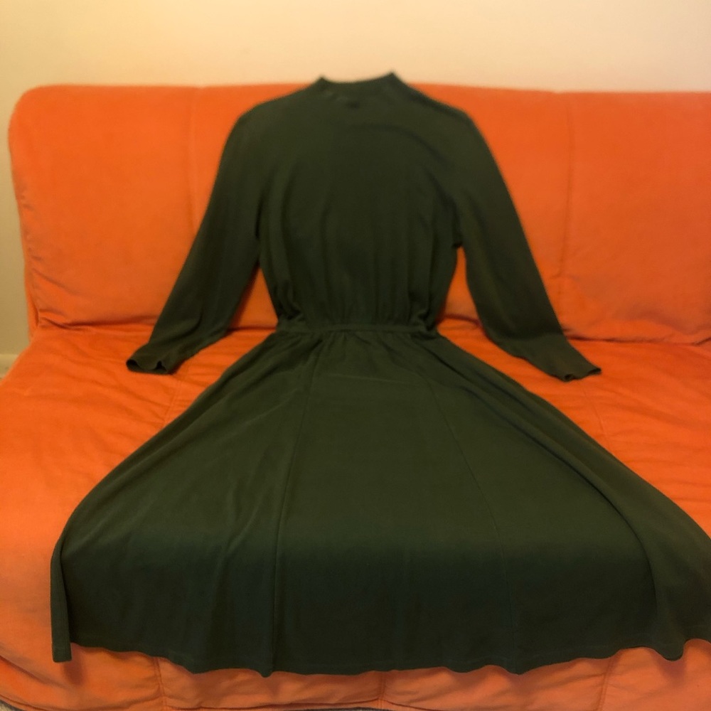 *Vintage* Lands End Mock-turtle Dress